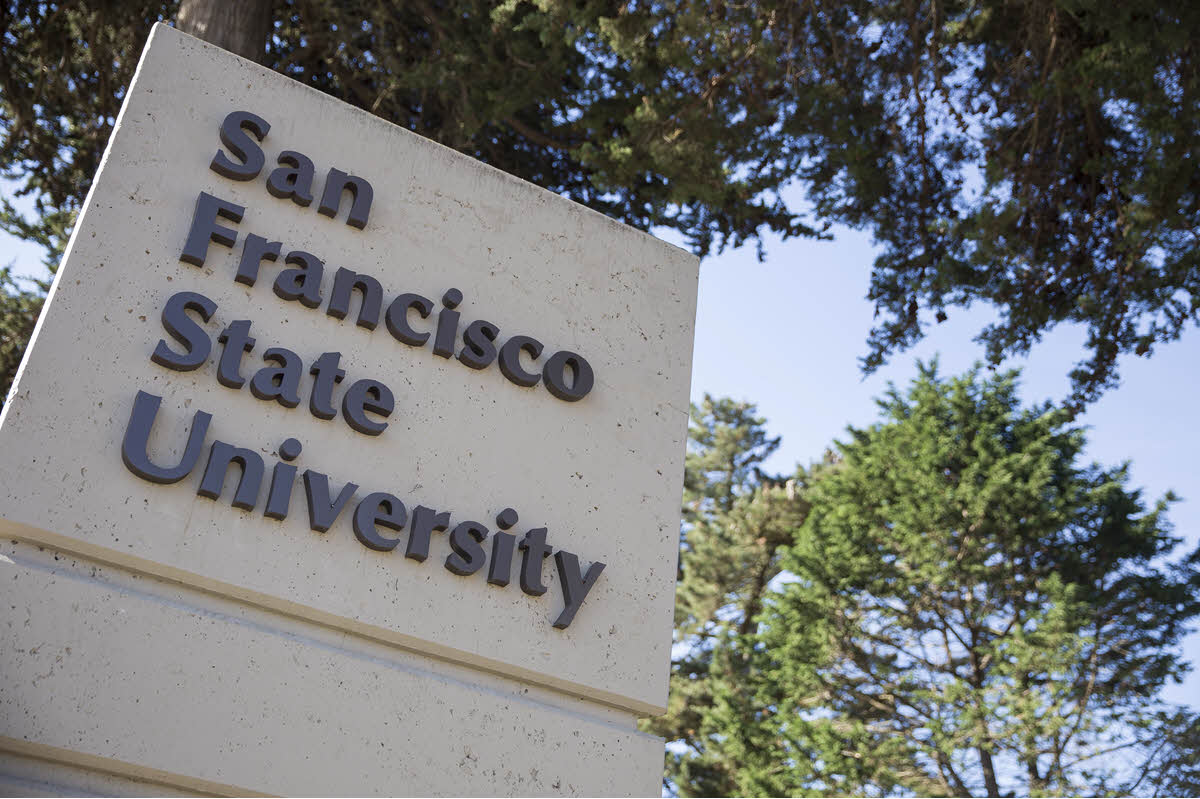 San Francisco State sign